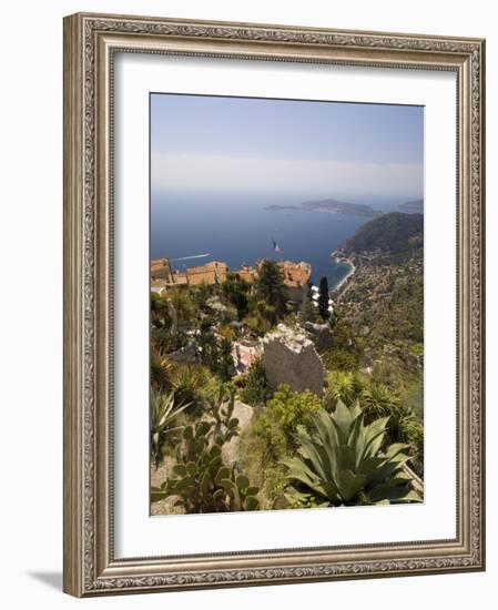 Eze Village, Alpes Maritimes, Provence, Cote d'Azur, French Riviera, France, Mediterranean, Europe-Sergio Pitamitz-Framed Photographic Print