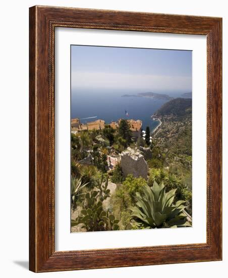 Eze Village, Alpes Maritimes, Provence, Cote d'Azur, French Riviera, France, Mediterranean, Europe-Sergio Pitamitz-Framed Photographic Print