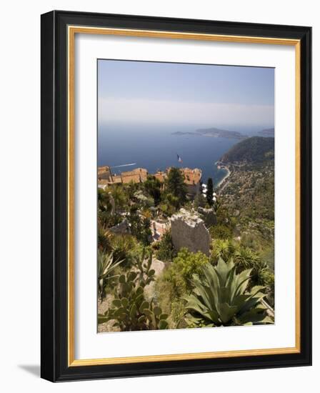 Eze Village, Alpes Maritimes, Provence, Cote d'Azur, French Riviera, France, Mediterranean, Europe-Sergio Pitamitz-Framed Photographic Print