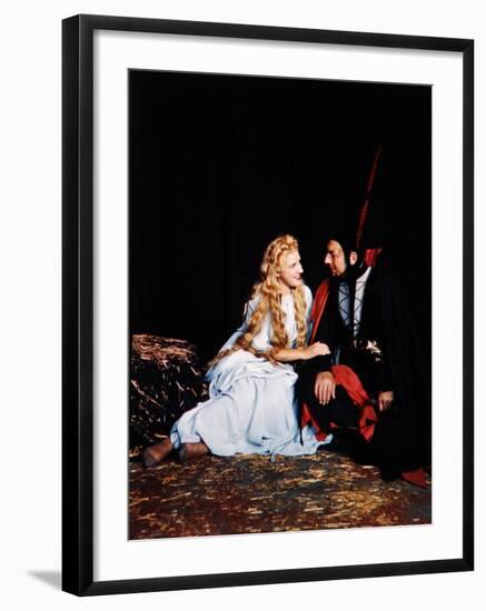 Ezio Pinza in Faust-Debut of Daughter Claudia Pinza-Charles E^ Steinheimer-Framed Premium Photographic Print