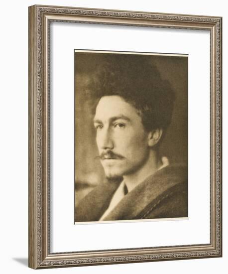 Ezra Pound American Writer-null-Framed Photographic Print