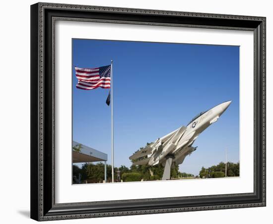 F-14A Fighter Jet Outside National Museum of Naval Aviation, Pensacola, Florida, Usa-Paul Souders-Framed Photographic Print