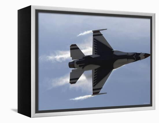 F-16 Fighting Falcon-Stocktrek Images-Framed Premier Image Canvas