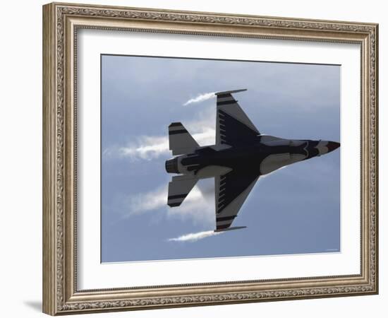 F-16 Fighting Falcon-Stocktrek Images-Framed Photographic Print