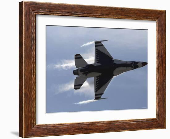 F-16 Fighting Falcon-Stocktrek Images-Framed Photographic Print