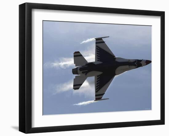 F-16 Fighting Falcon-Stocktrek Images-Framed Photographic Print