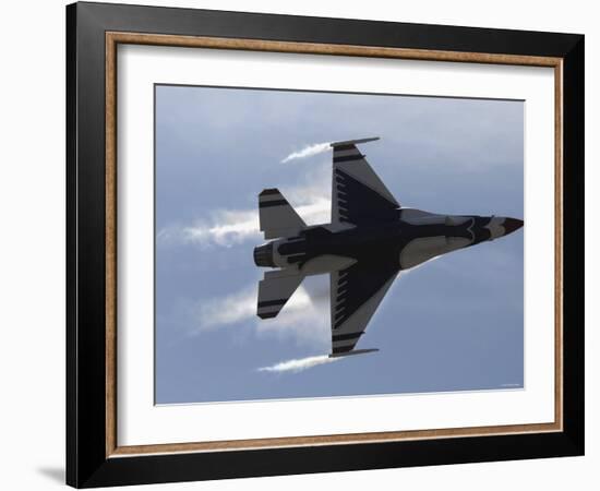 F-16 Fighting Falcon-Stocktrek Images-Framed Photographic Print