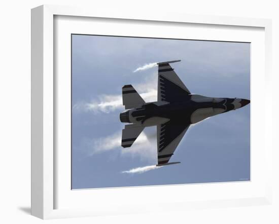 F-16 Fighting Falcon-Stocktrek Images-Framed Photographic Print