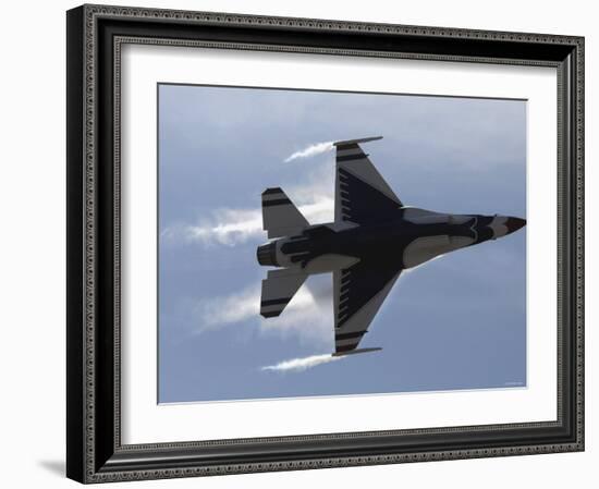 F-16 Fighting Falcon-Stocktrek Images-Framed Photographic Print