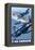 F-4U Corsair-Lantern Press-Framed Stretched Canvas