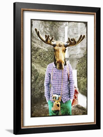 F-8 Club Member-GI ArtLab-Framed Giclee Print