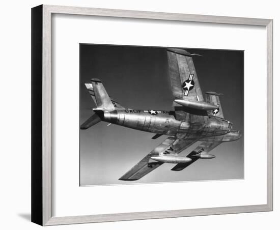 F-86 Jet Fighter Plane-null-Framed Giclee Print