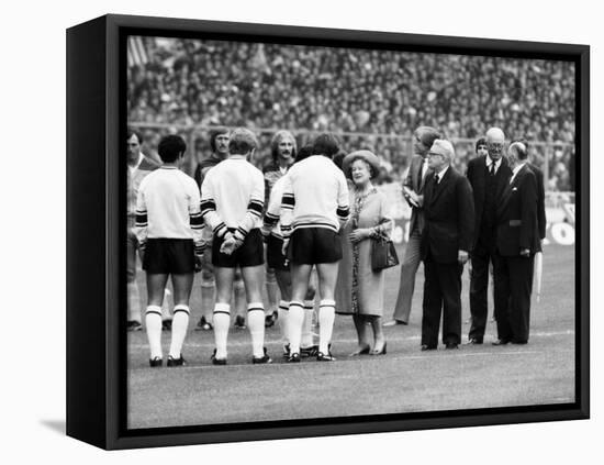 F.A. Cup Final, Manchester City vs. Tottenham Hotspur (1-1), May 1981-null-Framed Premier Image Canvas