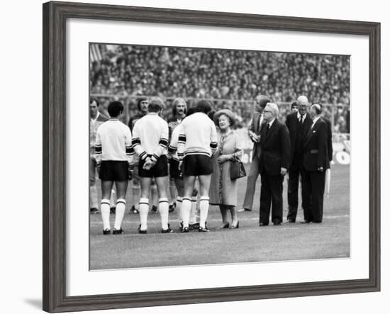 F.A. Cup Final, Manchester City vs. Tottenham Hotspur (1-1), May 1981--Framed Photographic Print