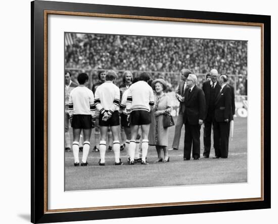 F.A. Cup Final, Manchester City vs. Tottenham Hotspur (1-1), May 1981-null-Framed Photographic Print