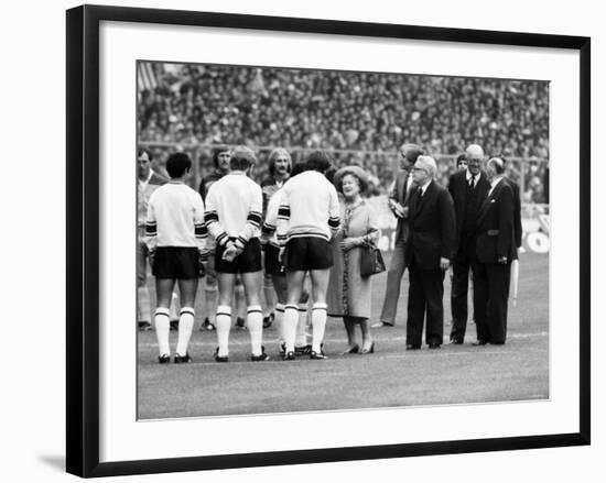 F.A. Cup Final, Manchester City vs. Tottenham Hotspur (1-1), May 1981-null-Framed Photographic Print