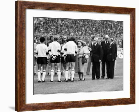 F.A. Cup Final, Manchester City vs. Tottenham Hotspur (1-1), May 1981-null-Framed Photographic Print