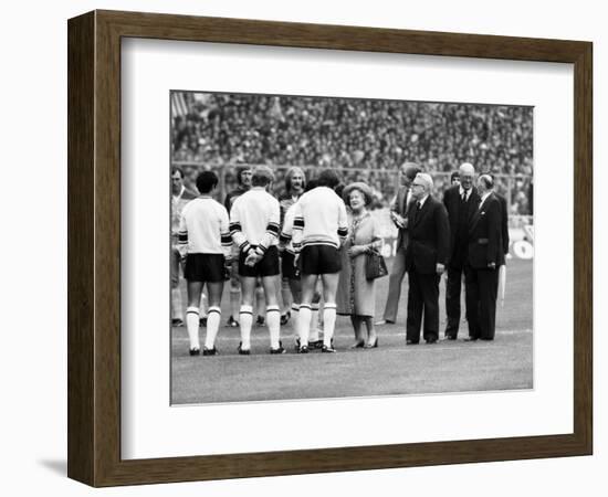 F.A. Cup Final, Manchester City vs. Tottenham Hotspur (1-1), May 1981-null-Framed Premium Photographic Print