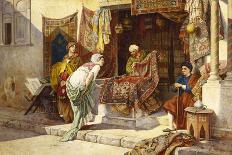 The Carpet Merchant-F. Ballesio-Premier Image Canvas