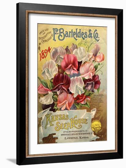 F. Barteldes and Co. Kansas Seed House-null-Framed Art Print