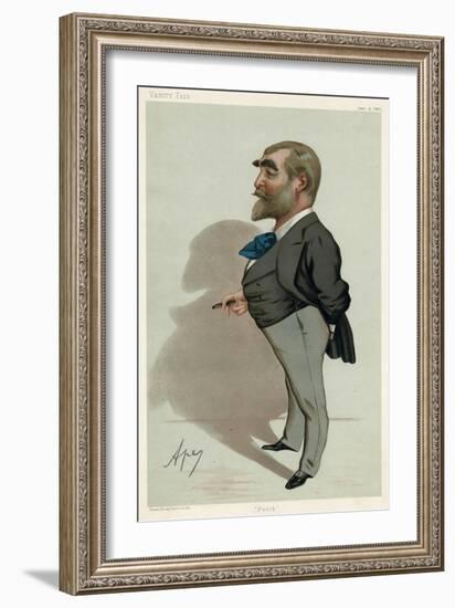 F C Burnand, Vanity Fair-Carlo Pellegrini-Framed Art Print