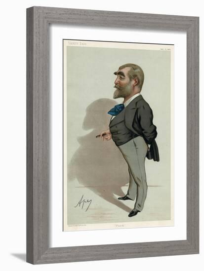 F C Burnand, Vanity Fair-Carlo Pellegrini-Framed Art Print