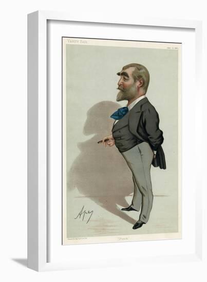 F C Burnand, Vanity Fair-Carlo Pellegrini-Framed Art Print