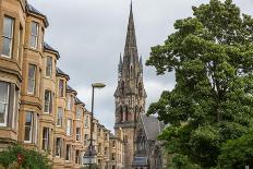 Side View of Vintage Facades in Edinburgh-F.C.G.-Art Print