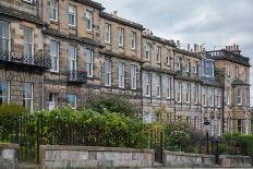 Side View of Vintage Facades in Edinburgh-F.C.G.-Art Print