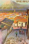 Cusco, Peru c.1950’s-F^C^ Hannon-Laminated Giclee Print