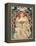 F. Champenois imprimeur Editeur-Alphonse Mucha-Framed Stretched Canvas