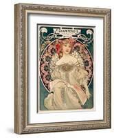F. Champenois imprimeur Editeur-Alphonse Mucha-Framed Art Print