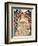 F. Champenois imprimeur Editeur-Alphonse Mucha-Framed Premium Giclee Print