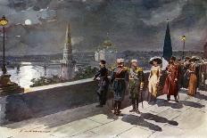 Social, Kremlin View 1913-F de Haenen-Art Print