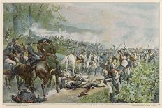 Italian Campaign Napoleon Halts the Retreat at Marengo-F. De Myrbach-Art Print