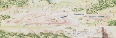 Map of the Siege of York in 1781, from 'Guerre De L'Amerique', 1782-F. Dubourg-Giclee Print