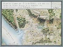 Map of the Siege of York in 1781, from 'Guerre De L'Amerique', 1782-F. Dubourg-Giclee Print