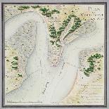 Map of North West-Point, Virginia, from 'Guerre De L'Amerique', 1782-F. Dubourg-Giclee Print