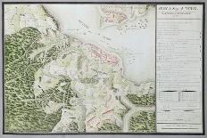 Map of Fisk-Kill and the Position of the French Army in 1782, from 'Guerre De L'Amerique', 1782-F. Dubourg-Framed Giclee Print