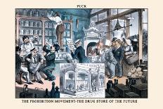 Puck Magazine: The Prohibition Movement-F. Graetz-Art Print