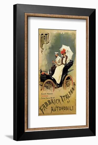 F.I.A.T., Fabbrica Italiana di Automobili-G^ Carpanetto-Framed Art Print