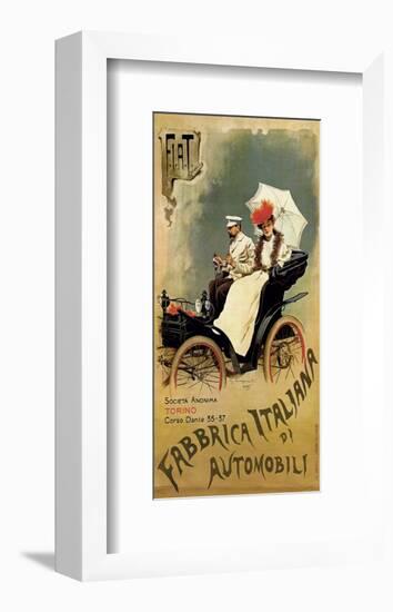 F.I.A.T., Fabbrica Italiana di Automobili-G^ Carpanetto-Framed Art Print