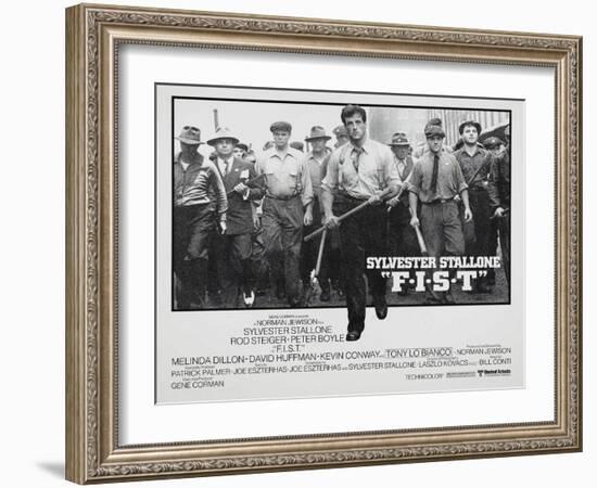 F.I.S.T., 1978-null-Framed Giclee Print