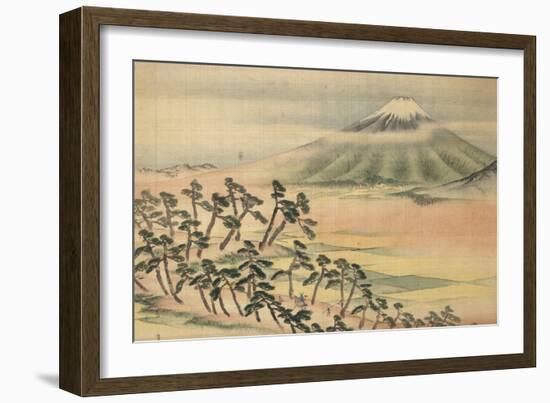 F?keiga-Ando Hiroshige-Framed Giclee Print