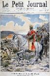 Negus of Ethiopia, Menelik II, at the Battle of Adoua, 1898-F Meaulle-Giclee Print
