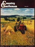 "Wheat Harvest,"July 1, 1945-F.P. Sherry-Framed Premier Image Canvas