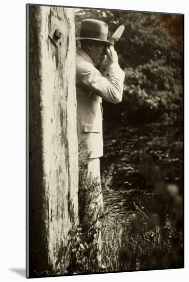 F. R. Rowley, Esq., with a Camera, Early 20th Century-null-Mounted Photographic Print