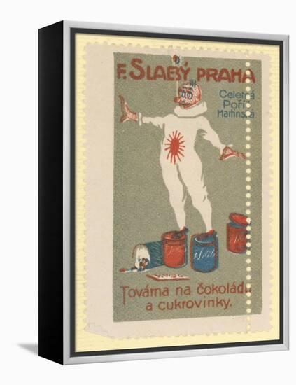 F Slaby Chocolate and Sugar Confectionery Factory, Prague-null-Framed Premier Image Canvas