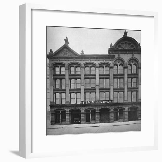 'F. T. Wimble & Co., Ltd. - Head Office, Warehouse and Factory', 1919.-Unknown-Framed Photographic Print