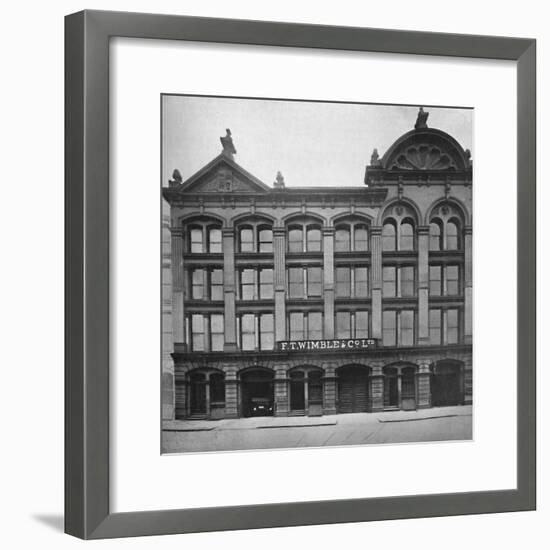 'F. T. Wimble & Co., Ltd. - Head Office, Warehouse and Factory', 1919.-Unknown-Framed Photographic Print
